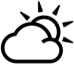 Partly Cloudy Weather Image